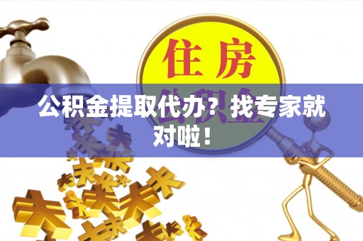 衡山公积金提取代办？找专家就对啦！