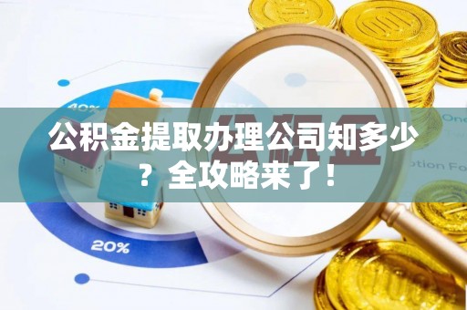 衡山公积金提取办理公司知多少？全攻略来了！