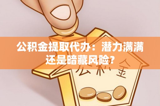 衡山公积金提取代办：潜力满满还是暗藏风险？